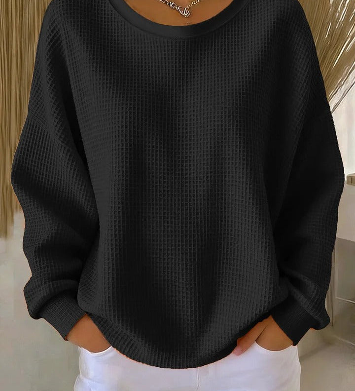 Nuria | Klassischer Gofrado-Pullover