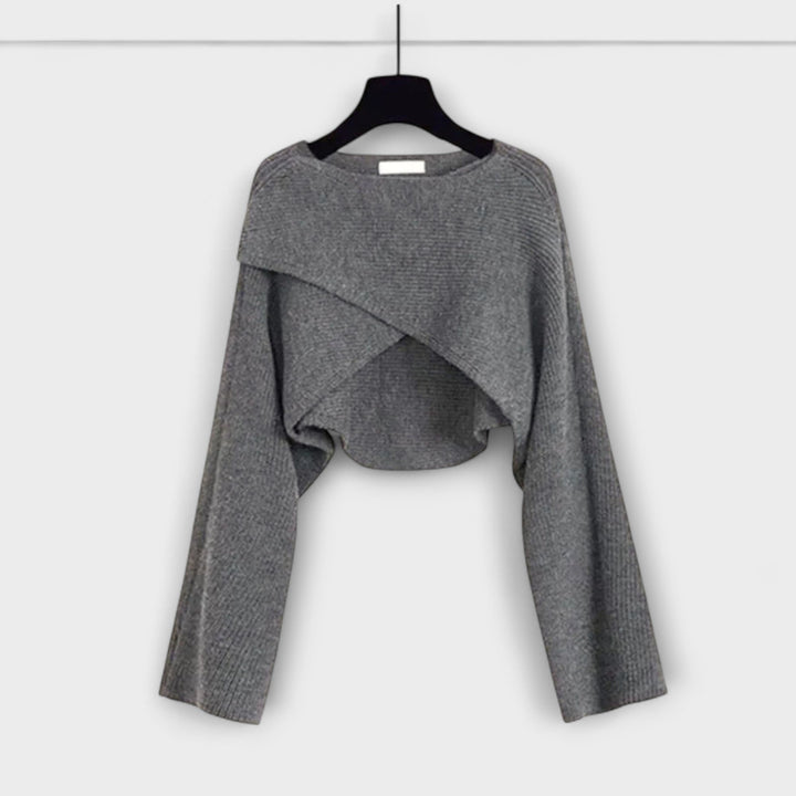 Tanja - Set grigio comodo a 3 pezzi a maniche lunghe