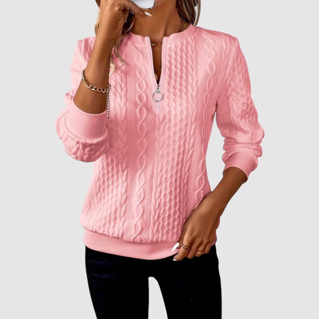 Rozárie - Pull tressé stylé