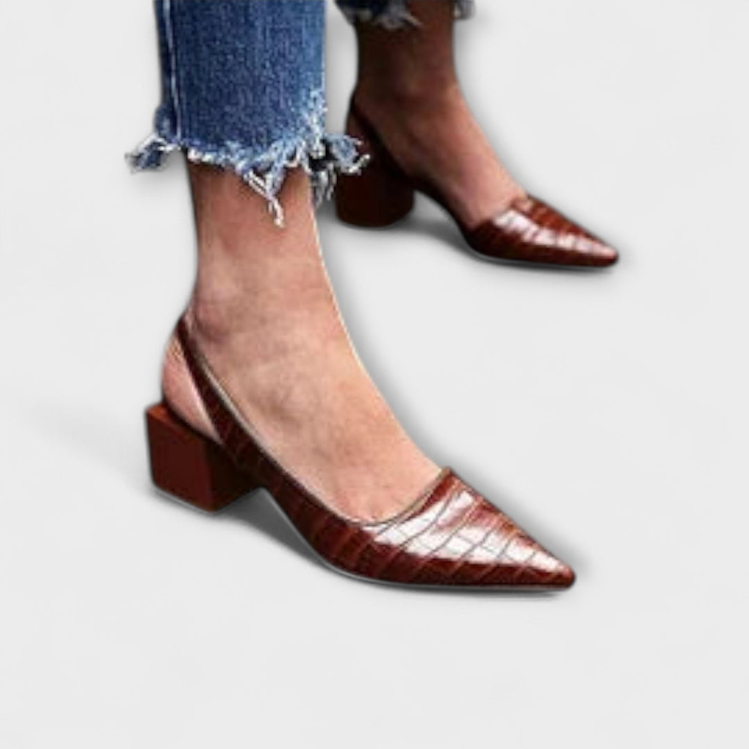 Bertlinde - Décolleté slingback asimmetriche