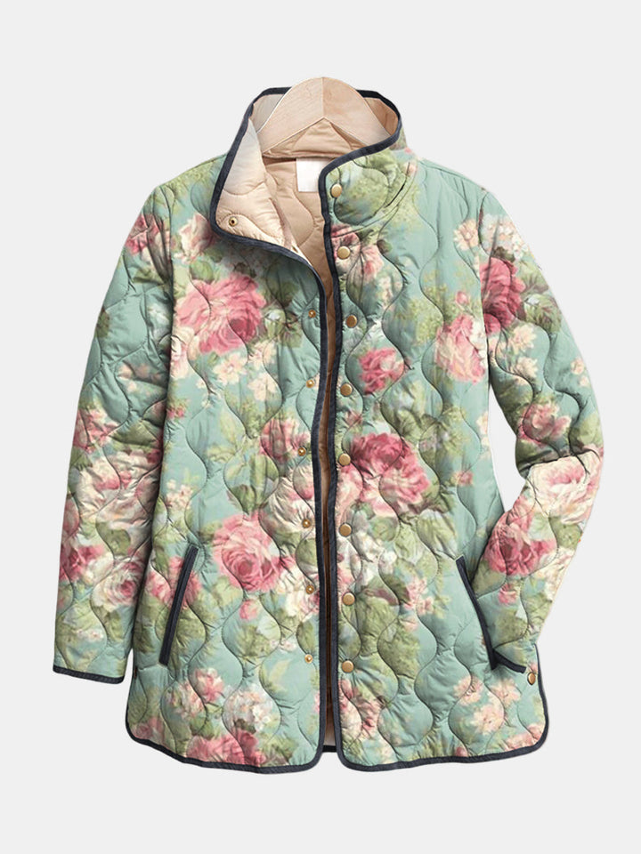 Emilia | Steppjacke Alte Rosen Hell
