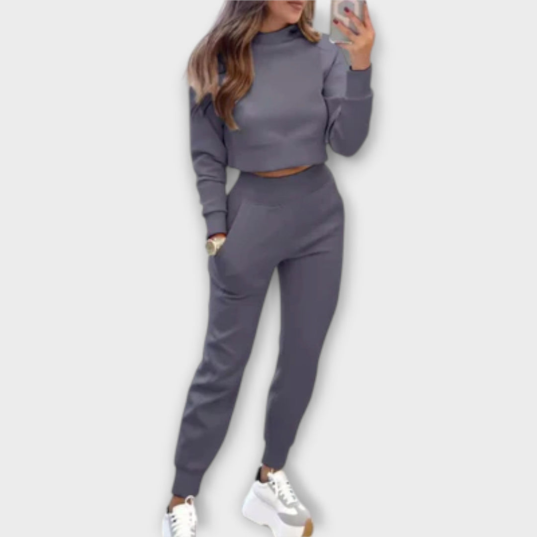 Brooklyn - Tuta casual color crema
