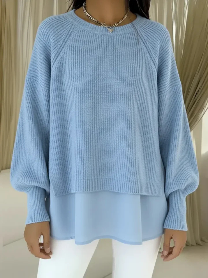 Casilda | Pull-over effet deux-en-un
