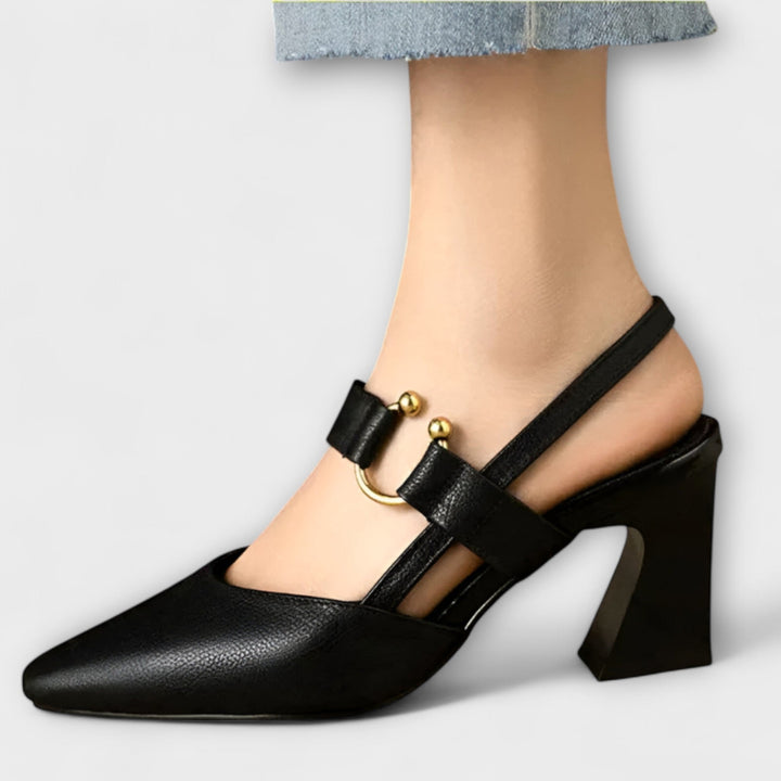 Cordelia - Elegante Schnallen-Slingbacks