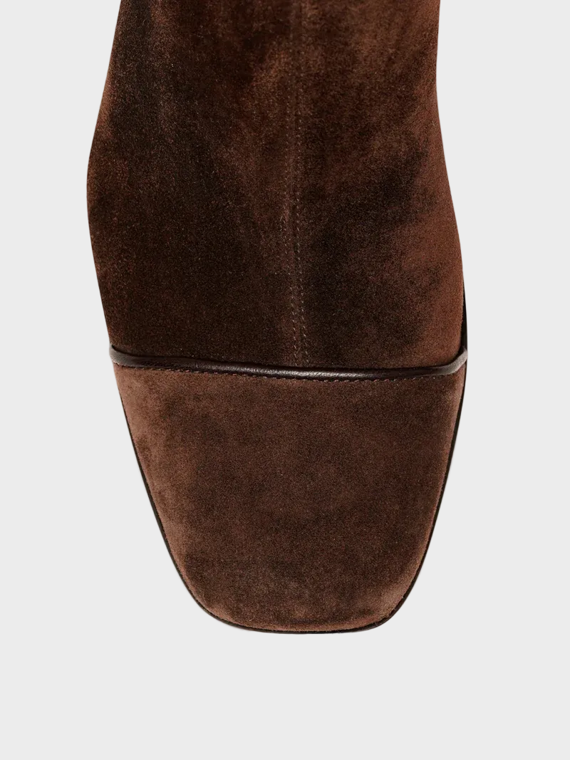 Alma – Bottines à talons en daim