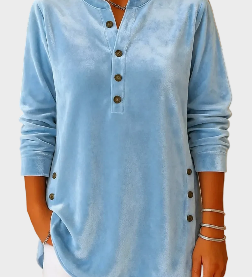 Meredith - Klassischer Pullover mit Rundhalsausschnitt