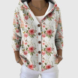 Rosalie - Bequemer Strickcardigan mit Kapuze