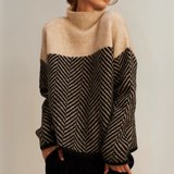 Norah | Baumwollpullover mit Stehkragen