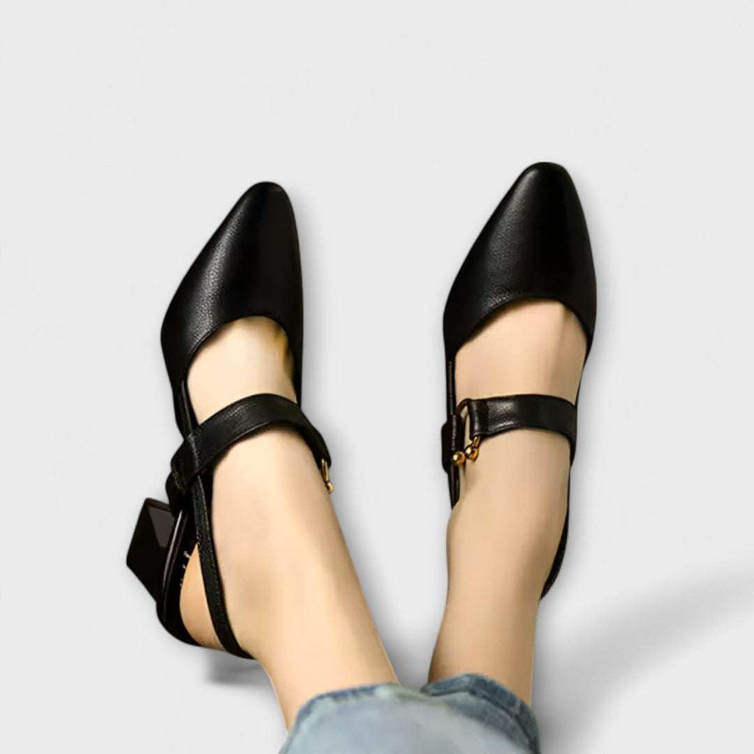 Cordelia - Elegante Schnallen-Slingbacks