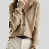 Claire | Retro-Stil Cashmere Cardigan