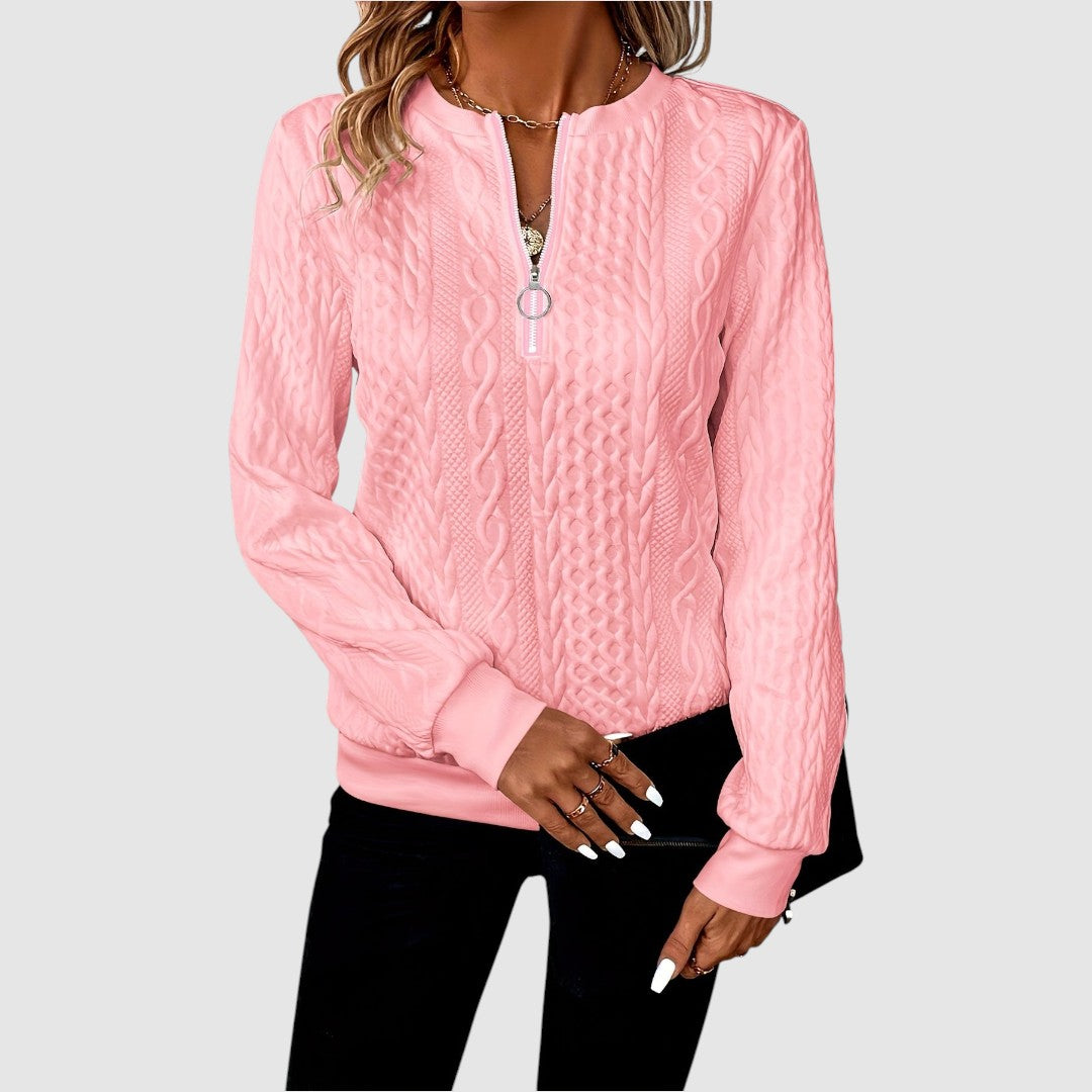 Rozárie - Pull tressé stylé