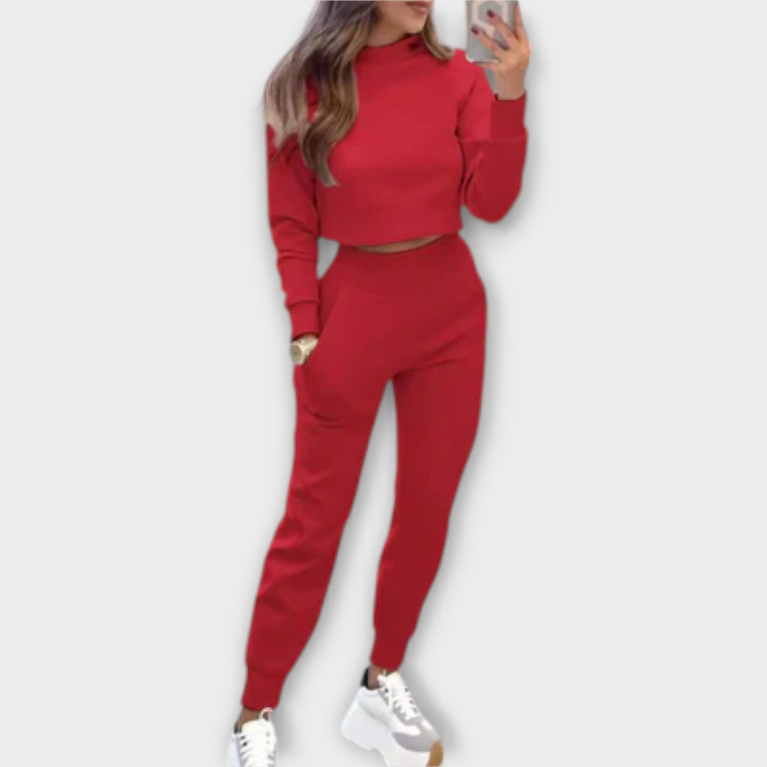 Brooklyn - Tuta casual color crema