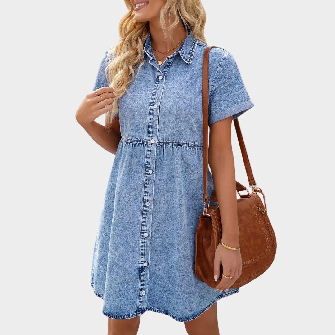 Tägliches Jeanskleid