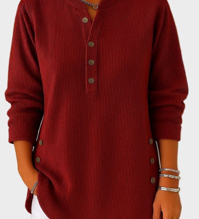 Seraphina - Klassischer Pullover mit Rundhalsausschnitt
