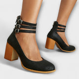 Hannelore - Pumps mit Doppel-Knöchelriemen