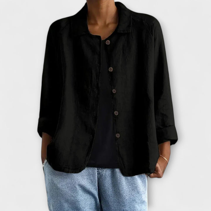 Mira - Cardigan leggero rosa antico
