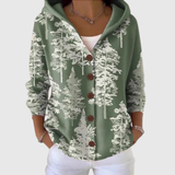 Flore - Bequemer Strick-Cardigan mit Kapuze