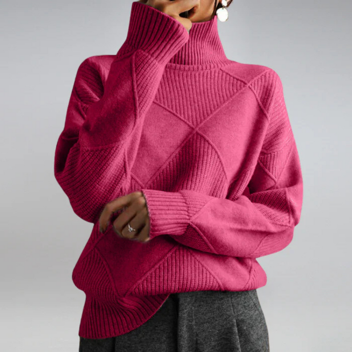 Lauren | Maglione in cashmere di lusso con collo alto