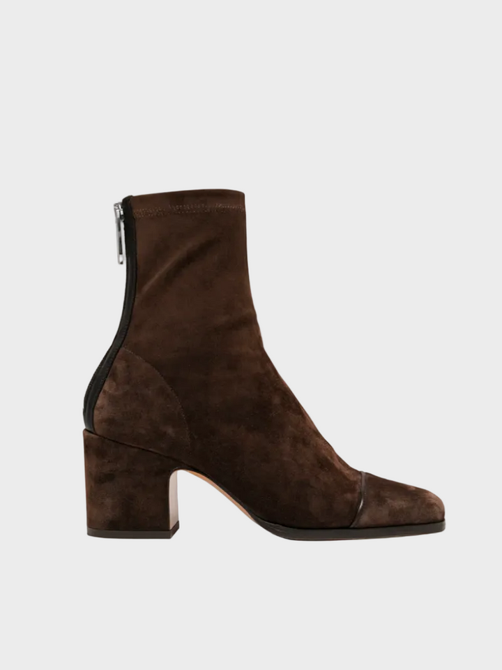 Alma – Bottines à talons en daim