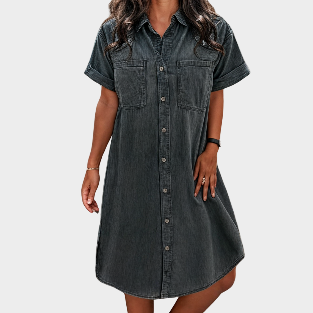 Robe en jean estivale et légère