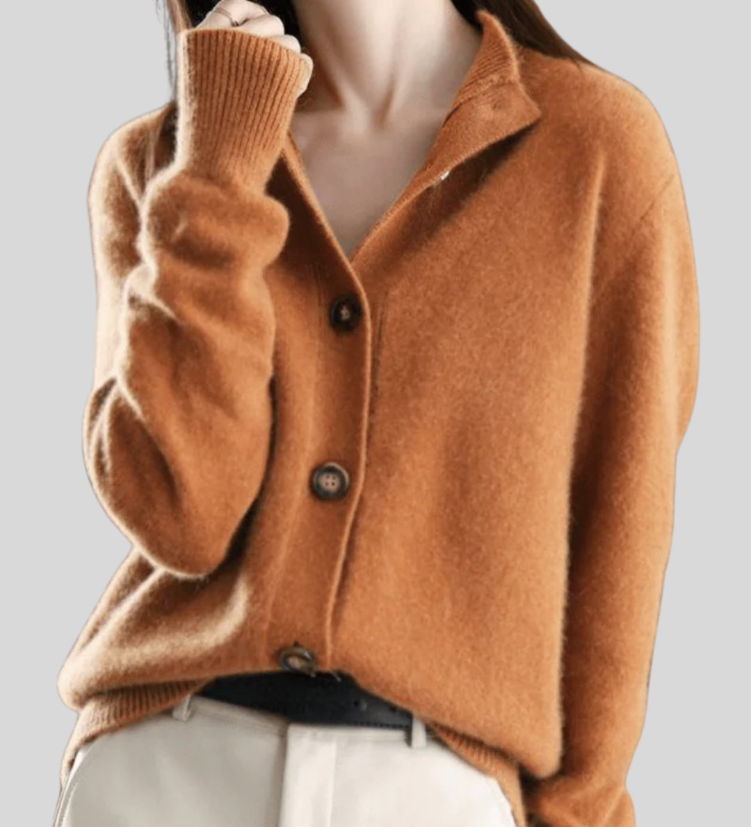 Claire | Retro Stil Kaschmir Cardigan