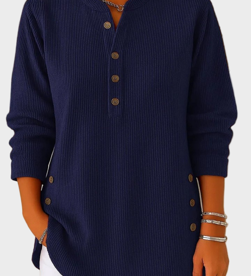 Seraphina - Klassischer Pullover mit Rundhalsausschnitt