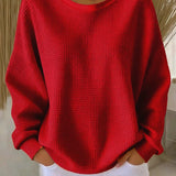 Nuria | Klassischer Gofrado-Pullover