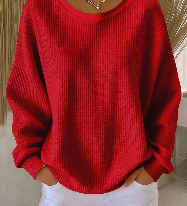 Nuria | Klassischer Gofrado-Pullover