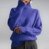 Lauren | Luxuriöser Cashmere-Pullover mit Stehkragen