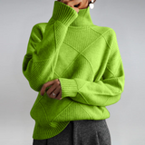 Lauren | Luxuriöser Cashmere-Pullover mit Stehkragen