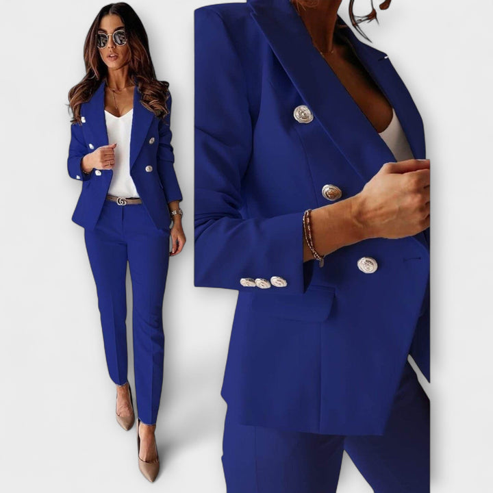 Jaya - Costume noir avec blazer et pantalon