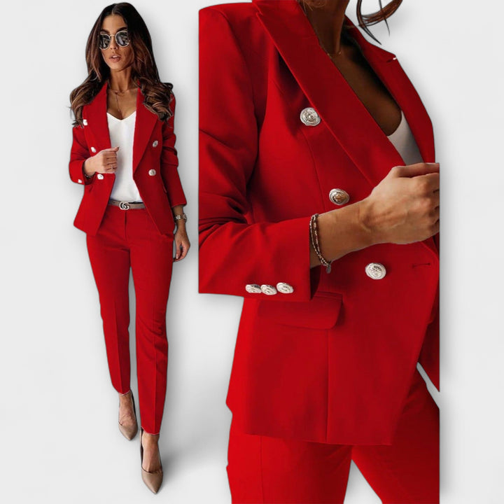 Jaya - Costume noir avec blazer et pantalon