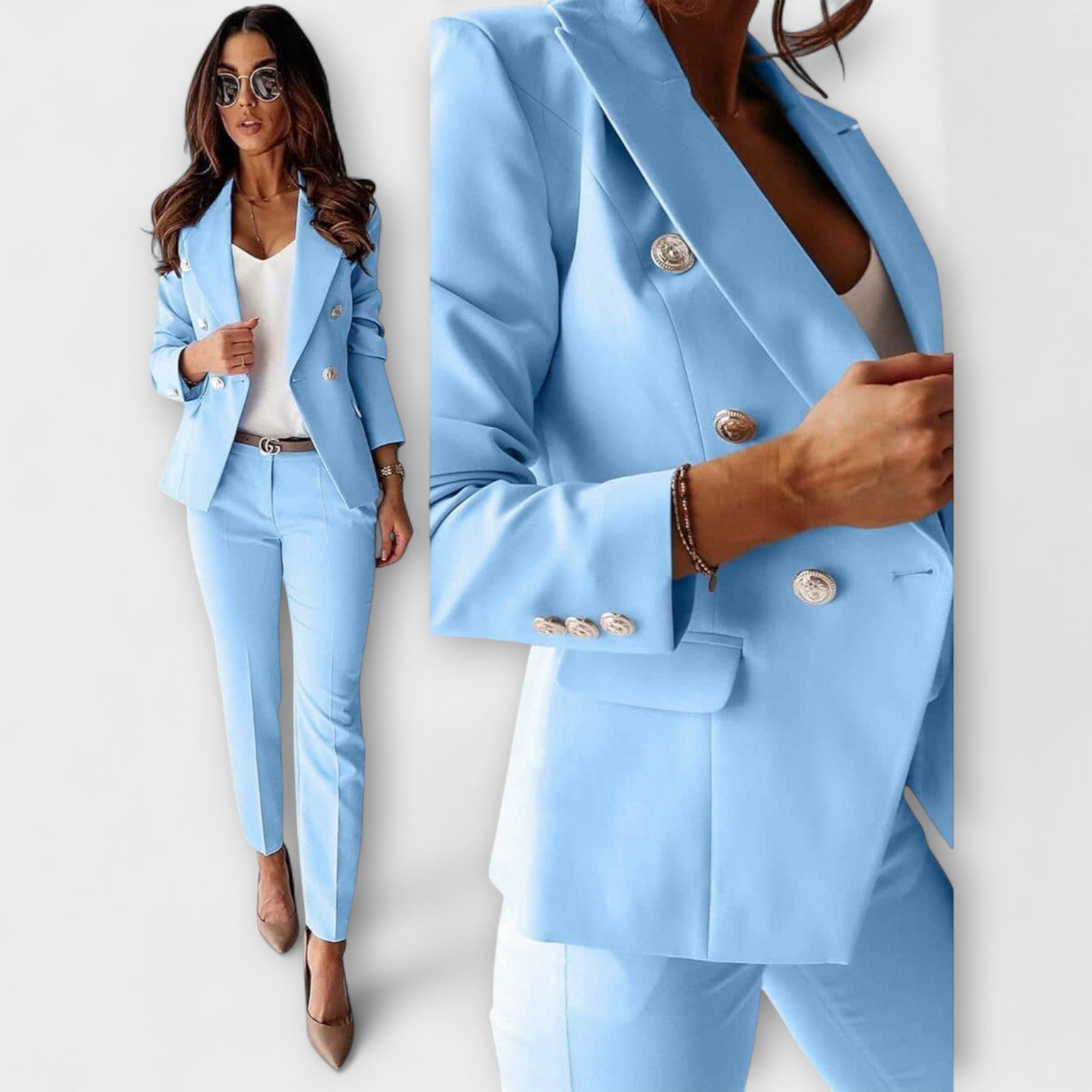 Jaya - Schwarzer Anzug mit Blazer und Hose