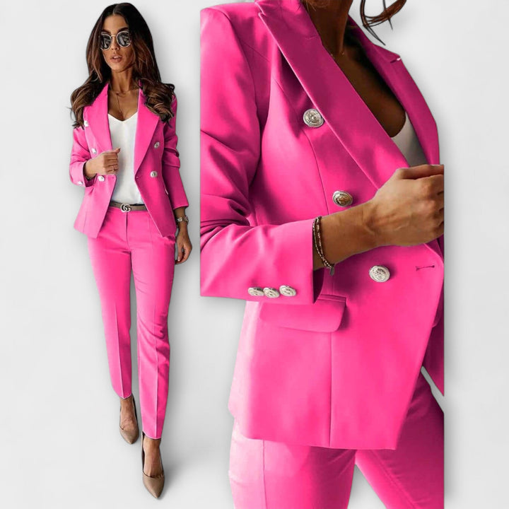 Jaya - Costume noir avec blazer et pantalon