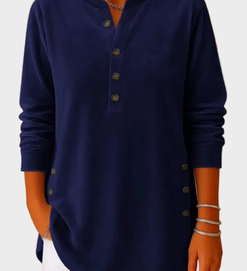 Meredith - Klassischer Pullover mit Rundhalsausschnitt