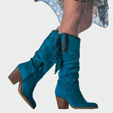 Edyta - Bequeme Leder-Stiefeletten