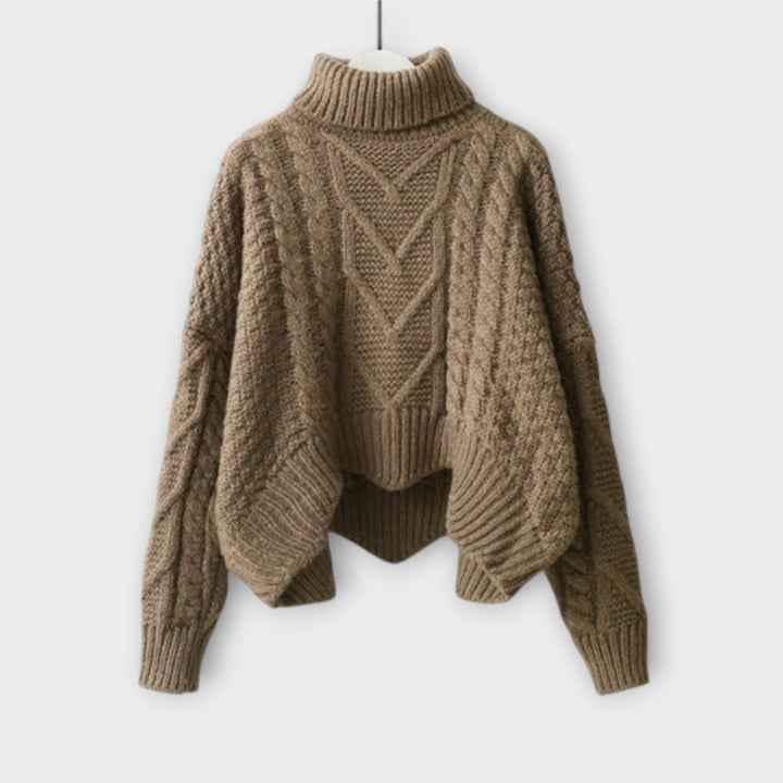 Olivia - Completo in maglia elegante beige
