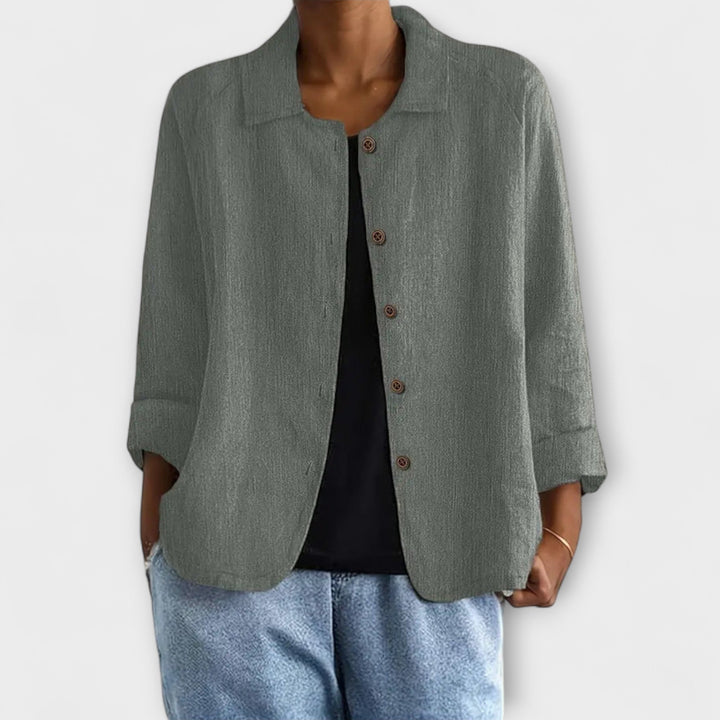 Mira - Cardigan leggero rosa antico