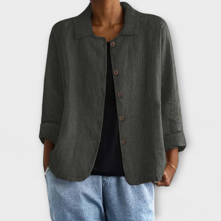 Mira - Cardigan leggero rosa antico
