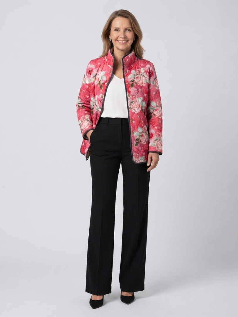 Ladina | Steppjacke Puderrosen Christine