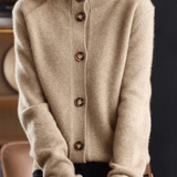 Claire | Retro Stil Kaschmir Cardigan