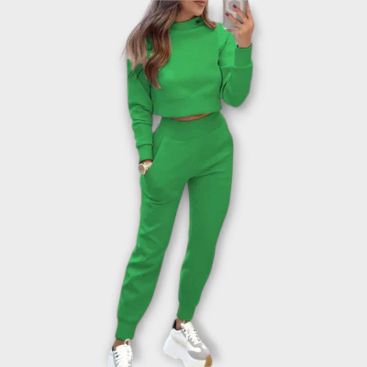 Brooklyn - Tuta casual color crema