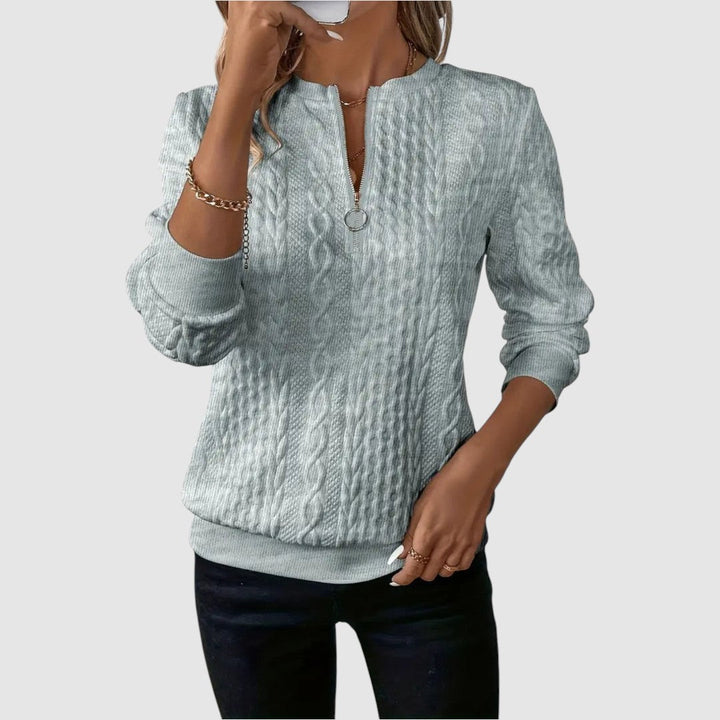 Rozárie - Pull tressé stylé