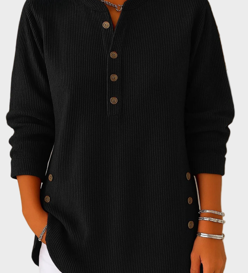 Seraphina - Klassischer Pullover mit Rundhalsausschnitt