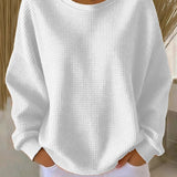 Nuria | Klassischer Gofrado-Pullover