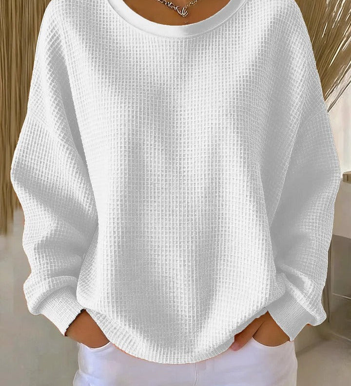 Nuria | Klassischer Gofrado-Pullover