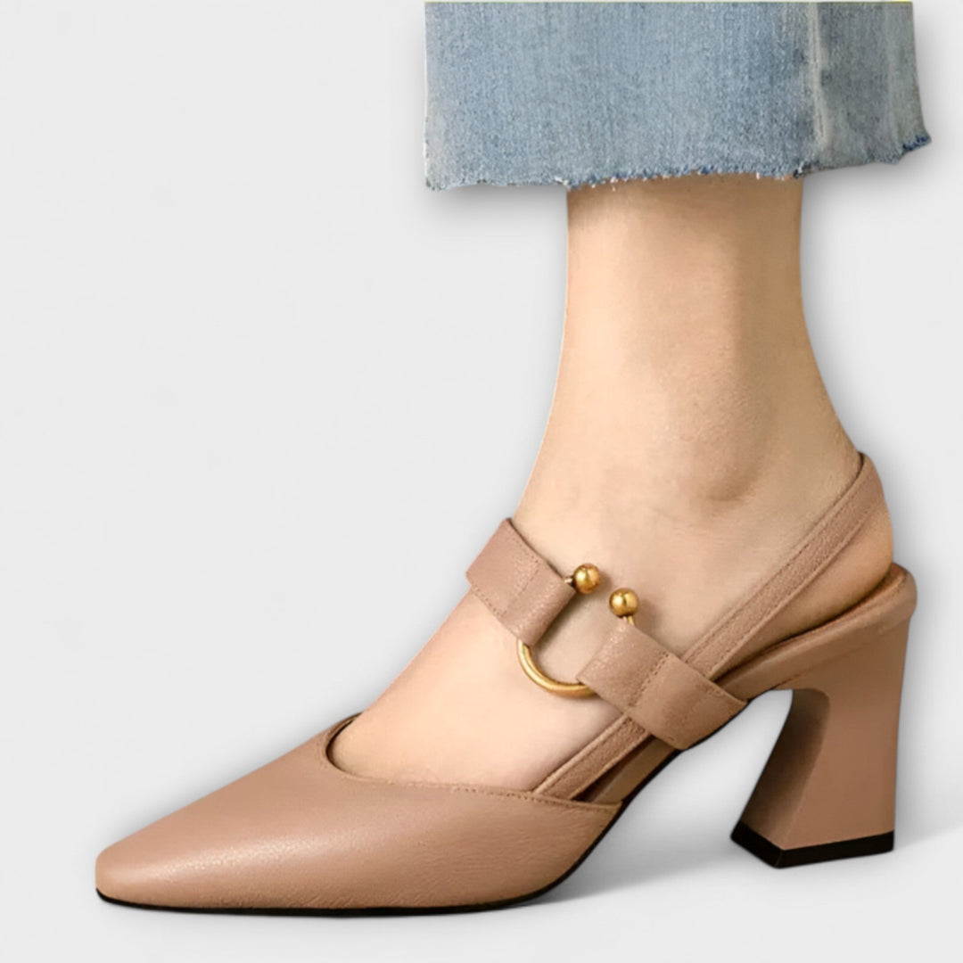 Cordelia - Elegante Schnallen-Slingbacks