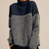 Norah | Baumwollpullover mit Stehkragen