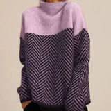 Norah | Baumwollpullover mit Stehkragen