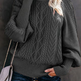 Lory | Langer Lässiger Pullover mit langen Ärmeln